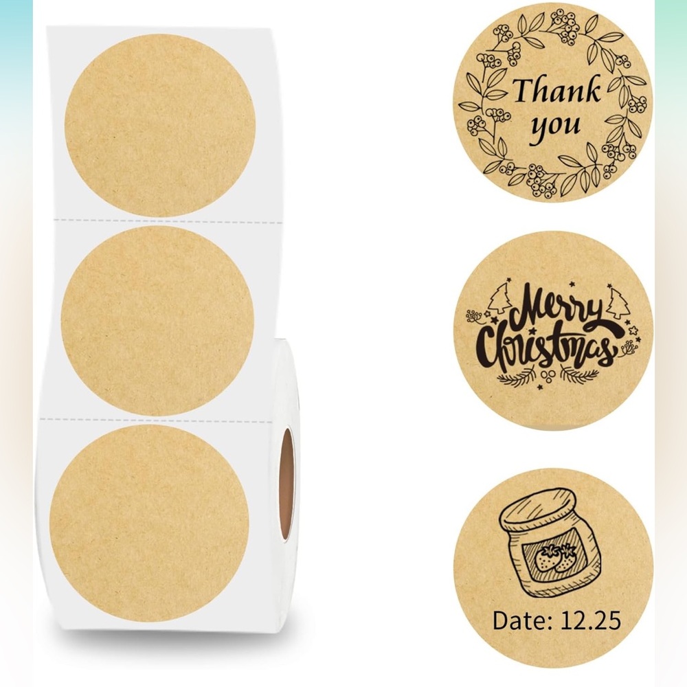 Custom Thank You Stickers (50 count)